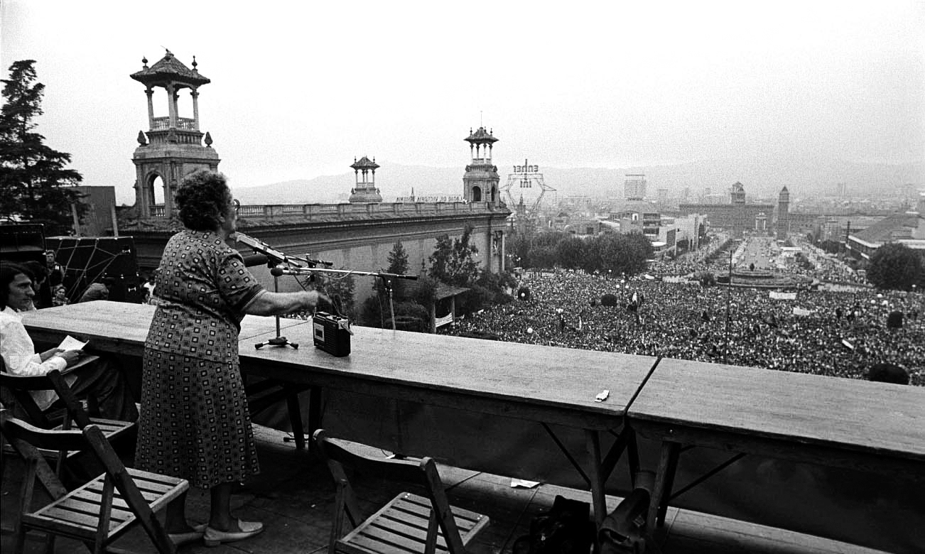 25 miting montjuic 77